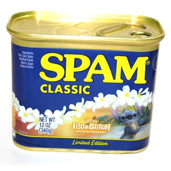 Spam Limited Edition Disney Lilo Stitch Hula Shaka Surfing Stitch Lot 3 Collect - Picture 2 of 10